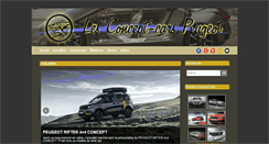 Desktop Screenshot of conceptcars-peugeot.com